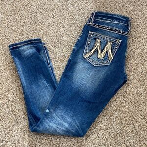 Miss Me The M Series Distressed Skinny Jeans Size 26